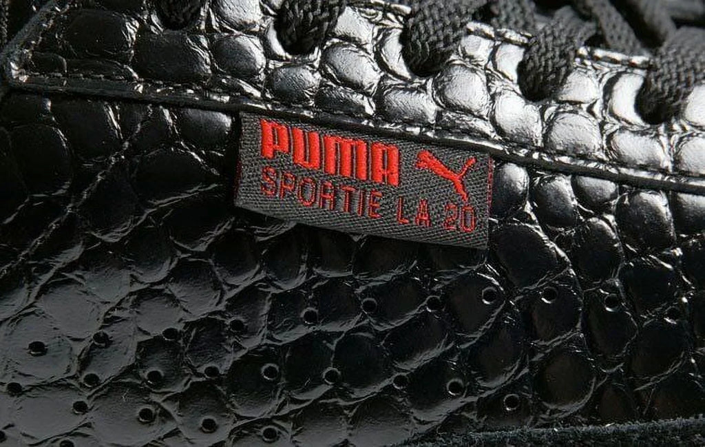 / SKIN WOMEN MATCH MEN 7 5.5 LA. BLACK NEW CROCODILE UNISEX SHOES SPORTIE