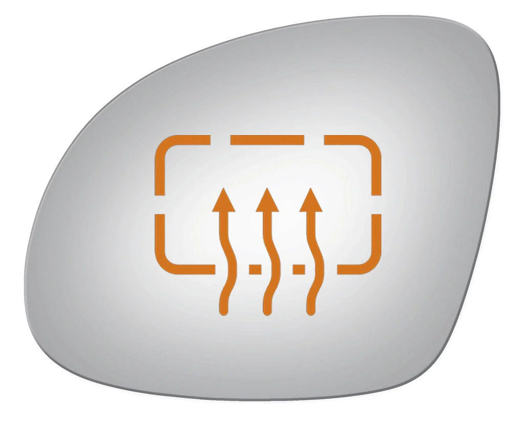 Clear - Glass Glass - Burco Replacement 4275H Side View Mirror
