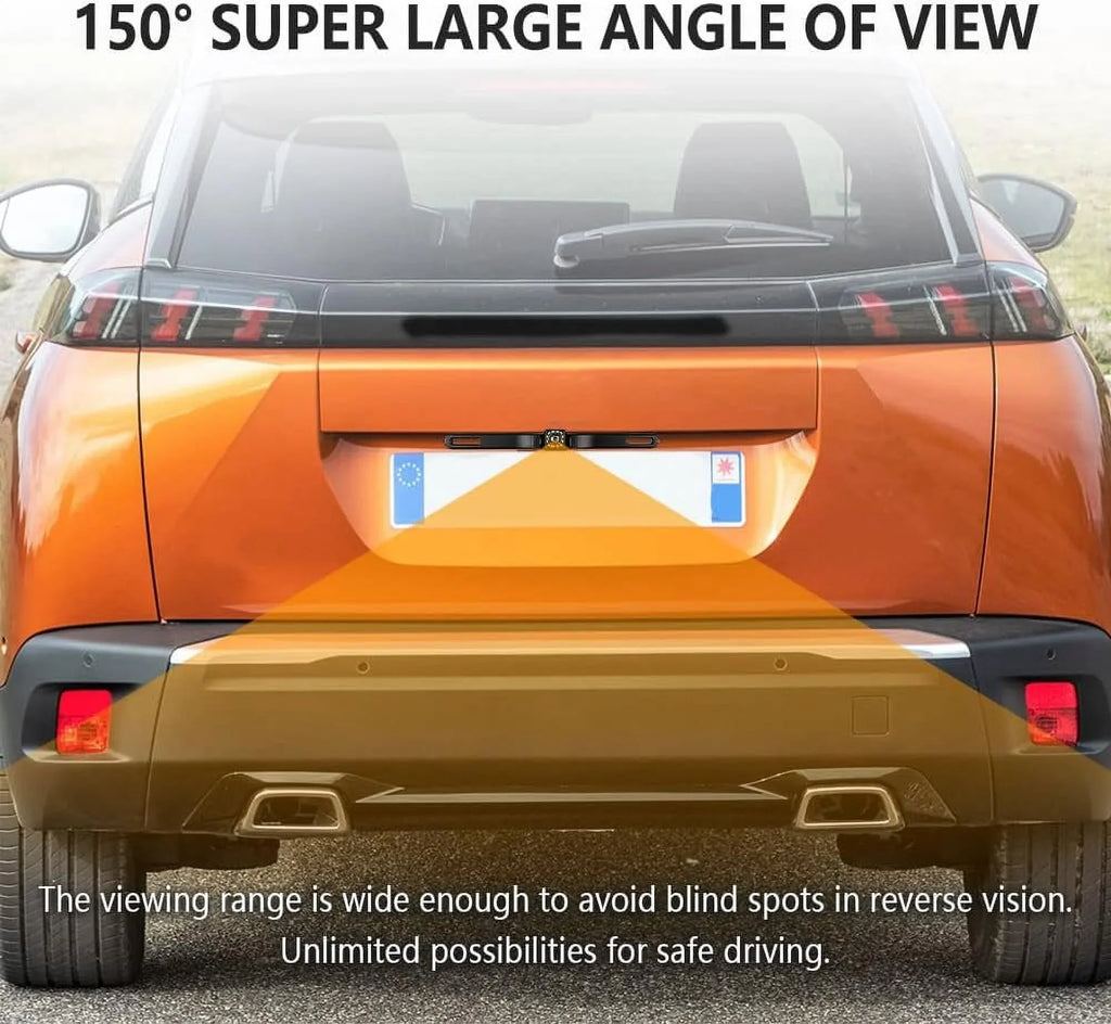 Camera for Multiple Angle HD Camera,150°Wide Car,with Reverse Camera,12 Night Car Backup Vision Backup
