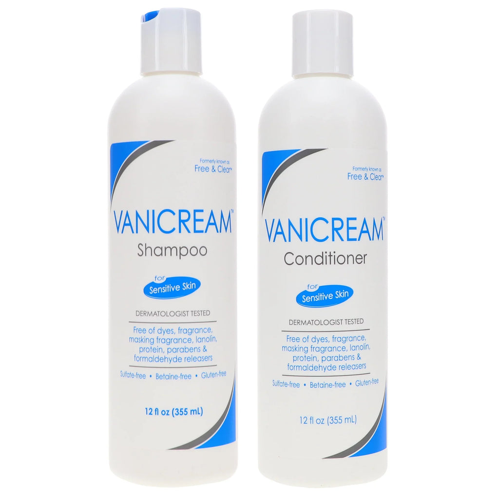 & Combo Conditioner Vanicream 12 Shampoo oz 12 Pack oz