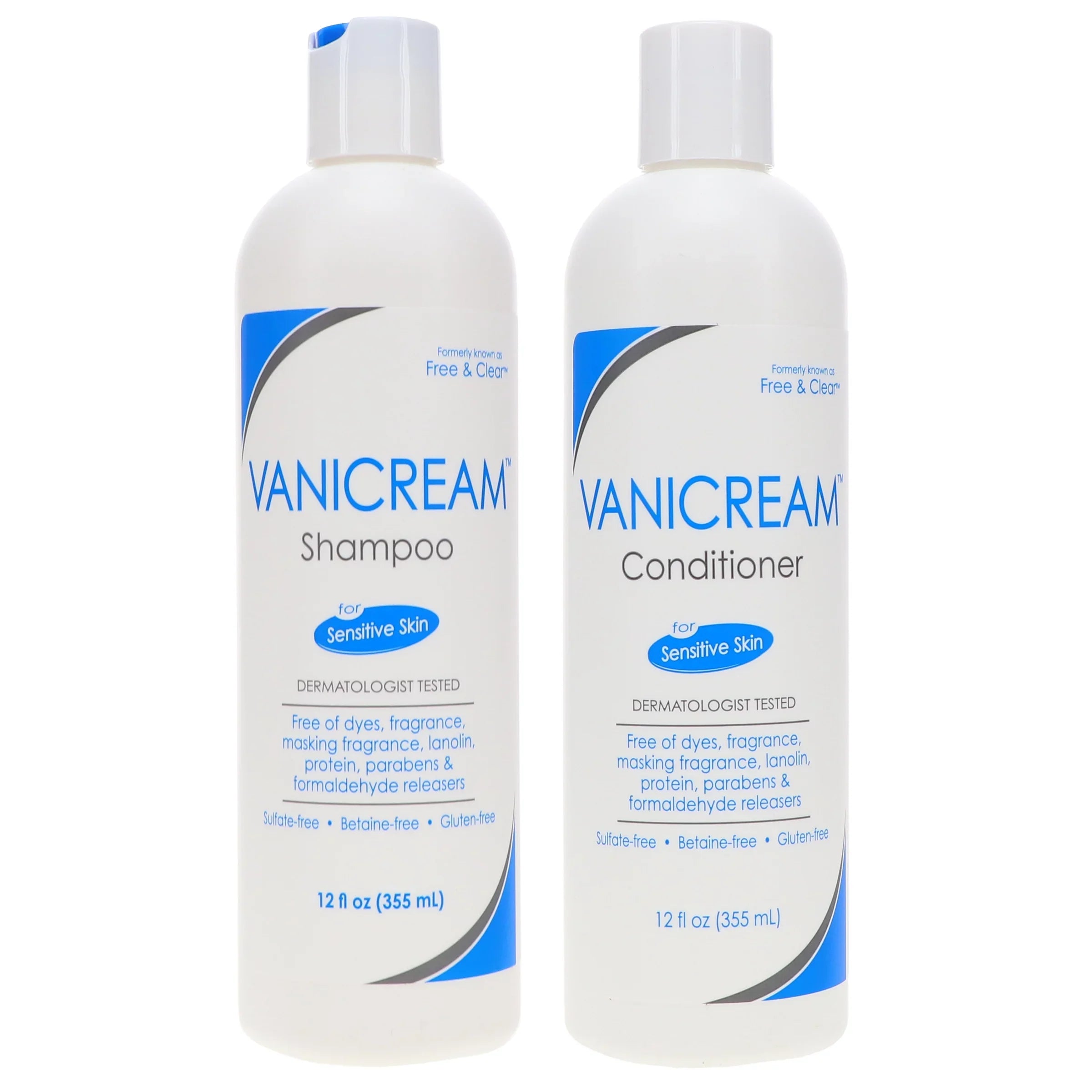& Combo Conditioner Vanicream 12 Shampoo oz 12 Pack oz