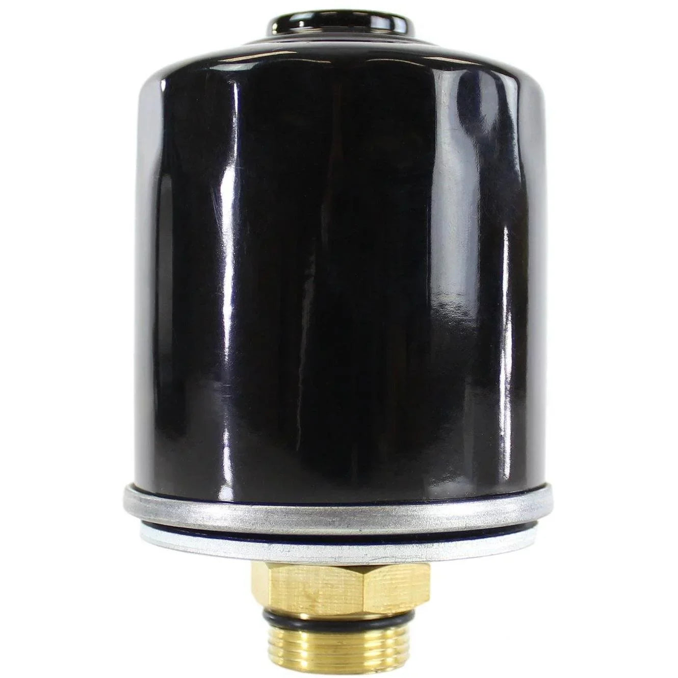 Filter with Fitting Mastercool Black and VE Premium, Carbon Exhaust - Carbon Filter - Seal Pumps BVV Easy-to-Install, for Carbon & Series M24 Silicone Filter 3CFM Vacuum 6CFM Universally Compatible