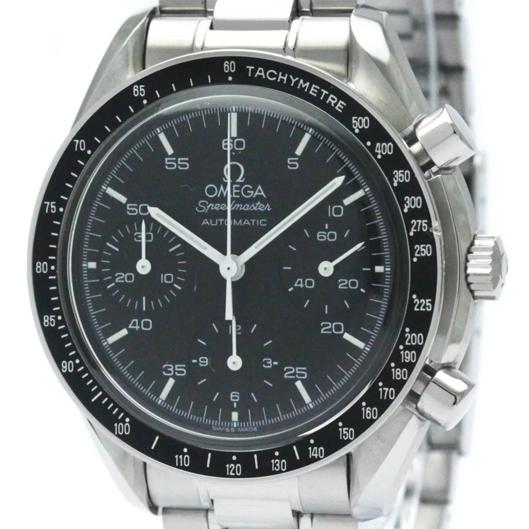 Steel Automatic OMEGA 3510.50 Watch (Good) Polished Speedmaster Mens Pre-Owned