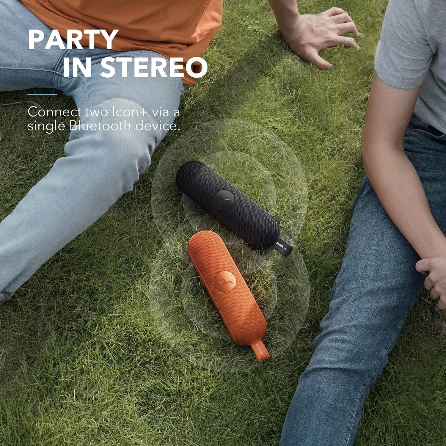 | Icon+ IP67 12-Hour | Playtime Speaker A3123Z11 by Waterproof | Black | Anker- Soundcore Portable