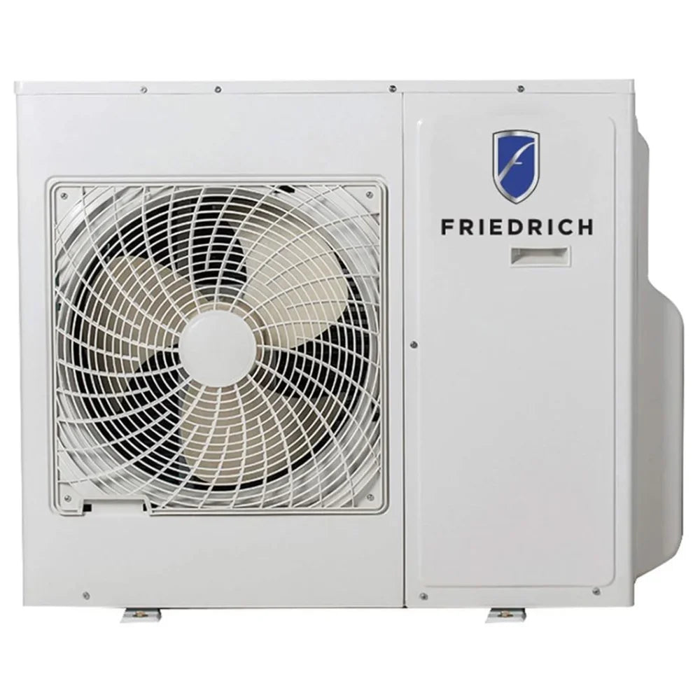 BTU Split Heating Protection Mini Floating YR with Conditioner 24000 Enhanced with Pump Pro Air Tri-Zone Bundle FPHMR24A3A CPS Heat 3 Wall and Friedrich Pack Air + 12000 BTU AC Indoor