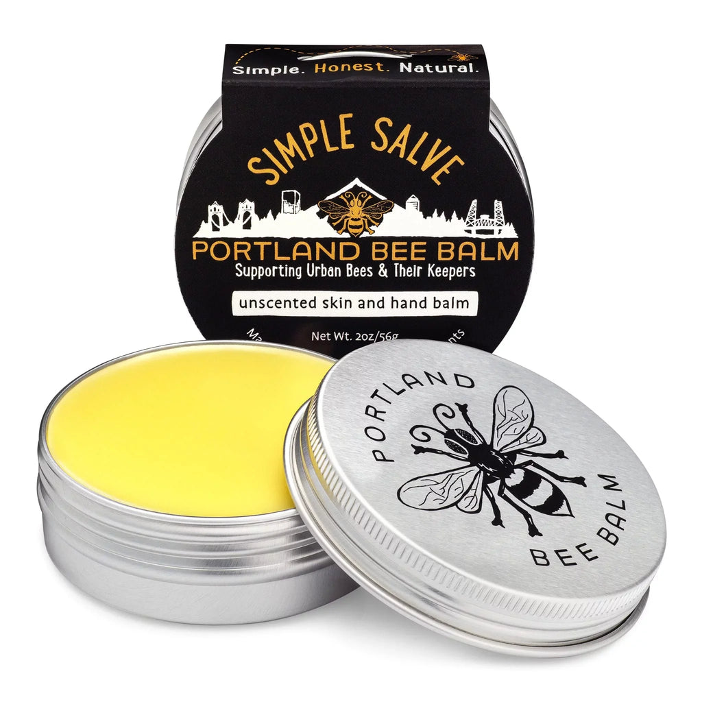 Balm 2) (Pack Natural Portland Bee Handmade Salve All Simple of