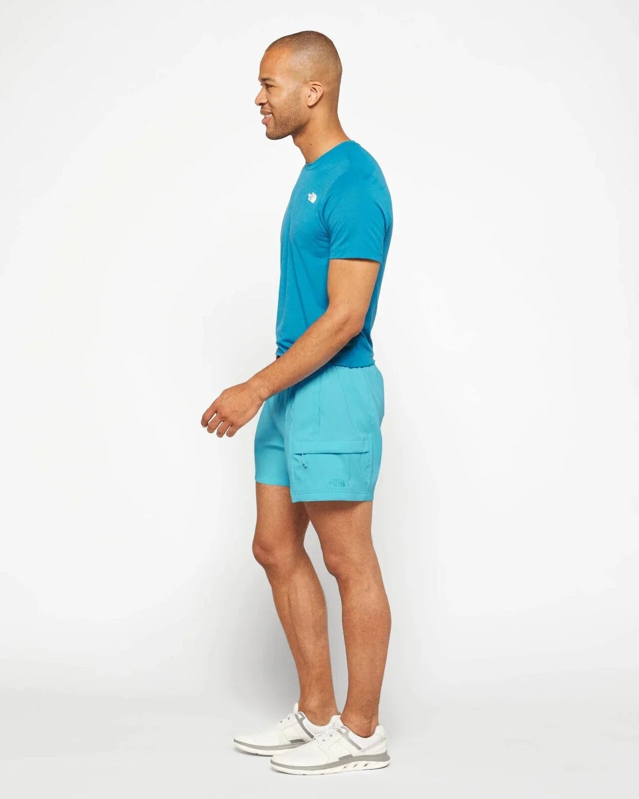 North Fit Face 7" Casual Mens Shorts Relaxed The Inseam