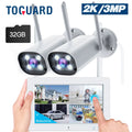 Remote 1080P Waterproof Vision, W300 Alert, Surveillance Alert Toguard Security NVR with Wi-Fi Access, System & (Only 8CH Motion Night Wi-Fi) Supports Email Camera CCTV Detection 4Pc, 2.4GHz