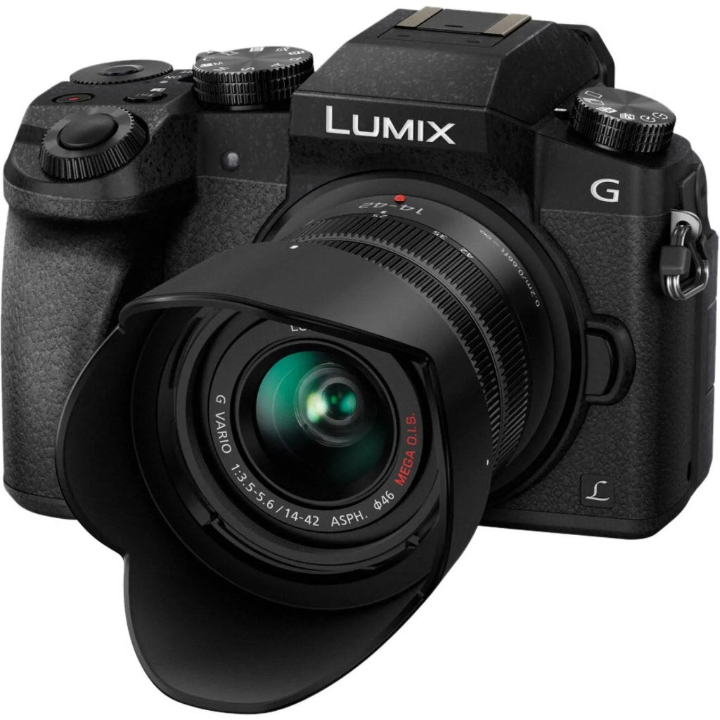 Megapixel 2), Black G7 Camera 1), 5.91" (Lens with 1.65" 1.77", Mirrorless Lens, 16 Panasonic 0.55", (Lens Lumix