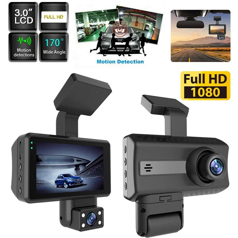 Camera G Rear Dash Video Front and 1080P Car DVR Onemayship Recorder Cam Dual Sensor Lens