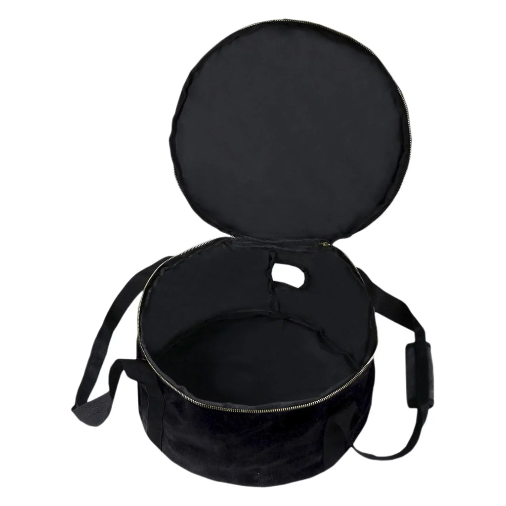 Bag Multipurpose ,exterior 12" for Carry Dutch Accessories Durable Camping Storage Black Bag BBQ Handbag Activities Container - Oven Cookware ,Fishing