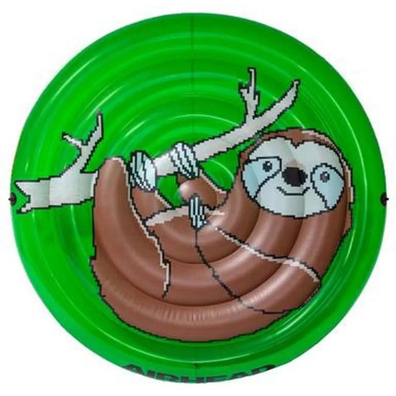 Pool Airhead Float, Pixel Green AHPF068 Sloth