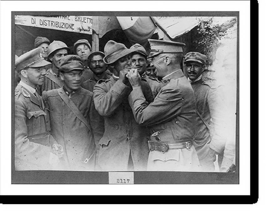 Italian light Grappa], [The friendly Framed A 17-7/8" Historic Front: Print, x 21-7/8" on
