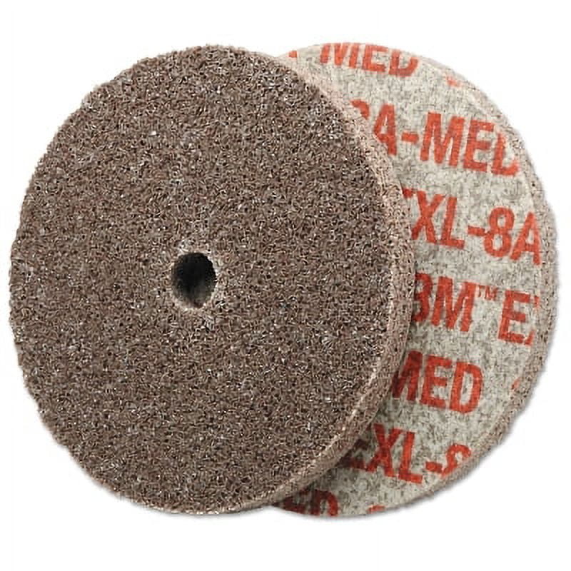 Fine, 3 3M x (405-048011-13718) Deburr Wheel, EXL Scotch-Brite™ 1/4 EA Unitized