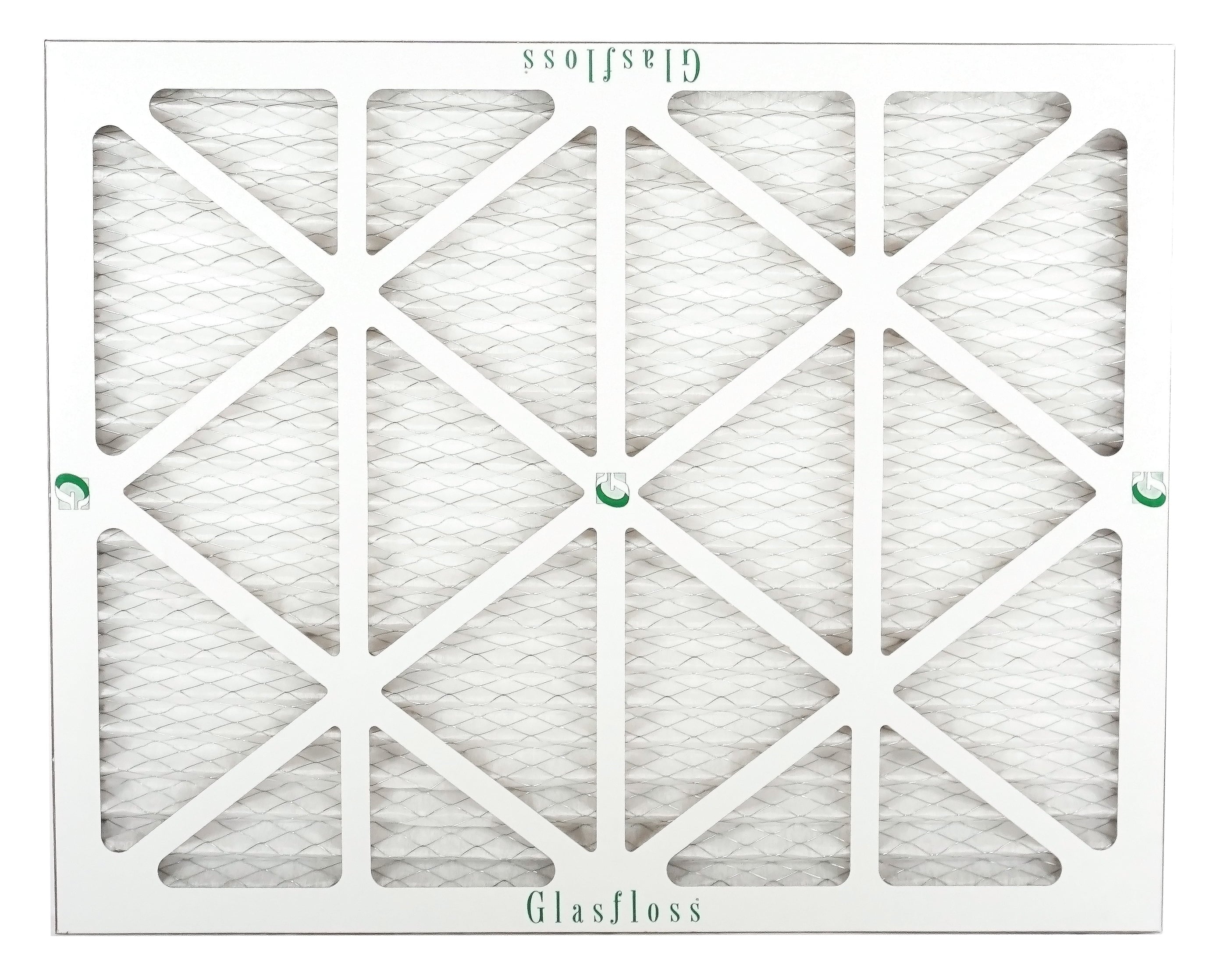 (Actual x 20x21x1 10 Filter - dimension: USA 19.5 Glasfloss Made - 20.5x7/8 - Furnace MERV -Qty:4 in inch) Air