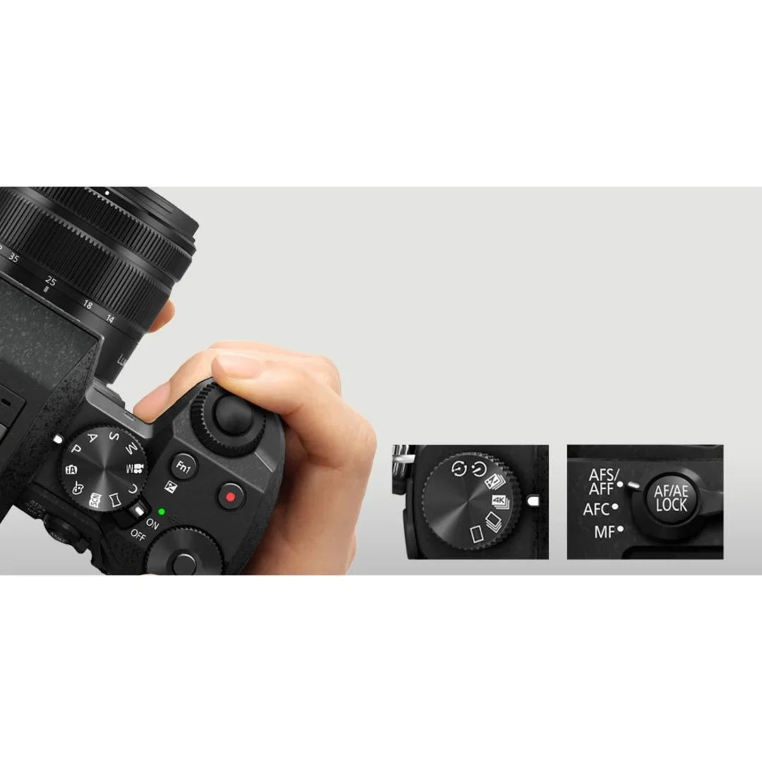 Megapixel 2), Black G7 Camera 1), 5.91" (Lens with 1.65" 1.77", Mirrorless Lens, 16 Panasonic 0.55", (Lens Lumix