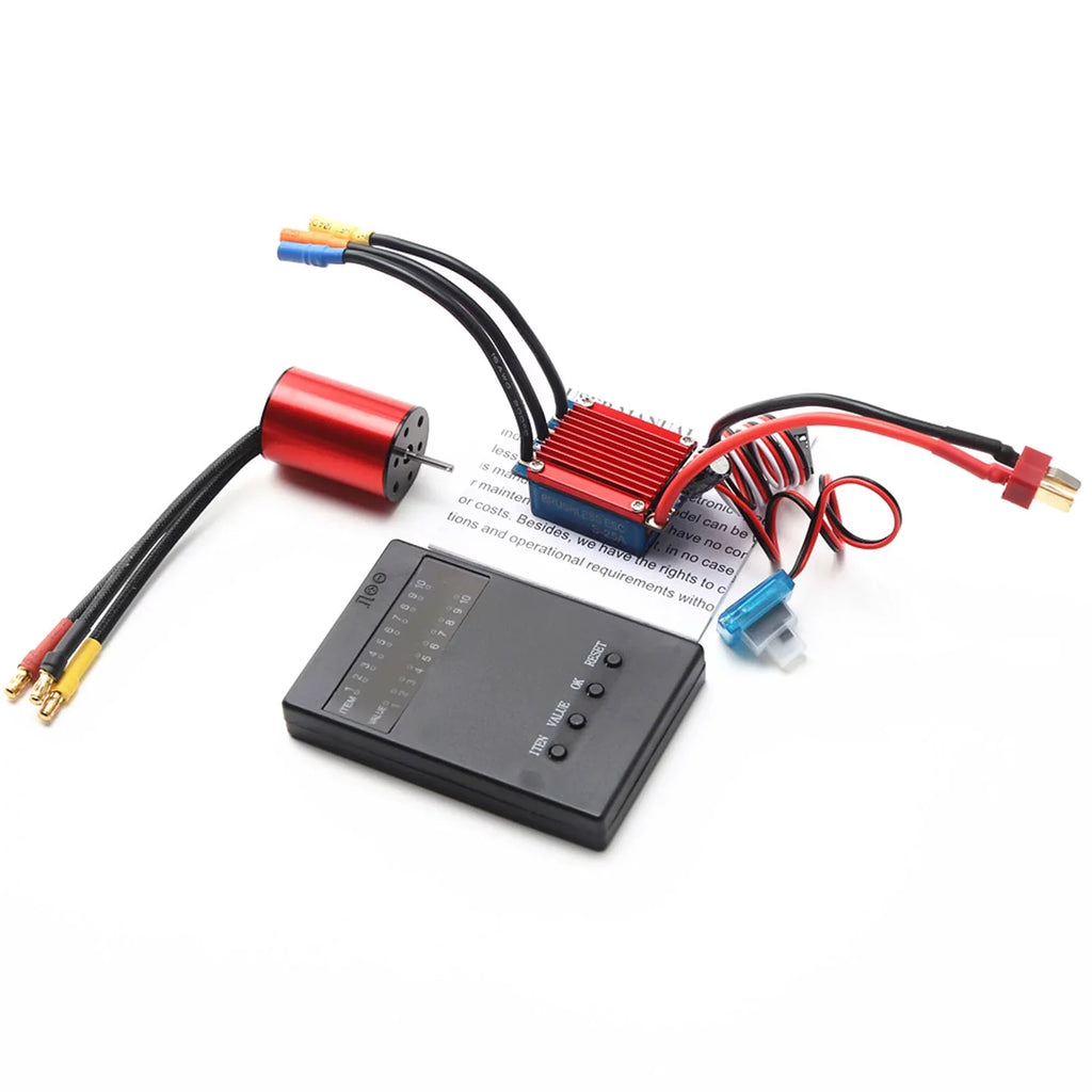 116 ESC S2435 2.2KG 25A RC Brushless Programming 4800KV Car 118 Controller for Servo Truck Motor Electric Speed Brushless 4P Sensorless