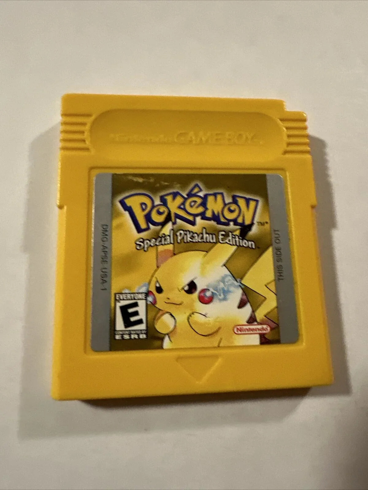 Authentic Yellow Pikachu Pokemon Nintendo Special Gameboy Edition