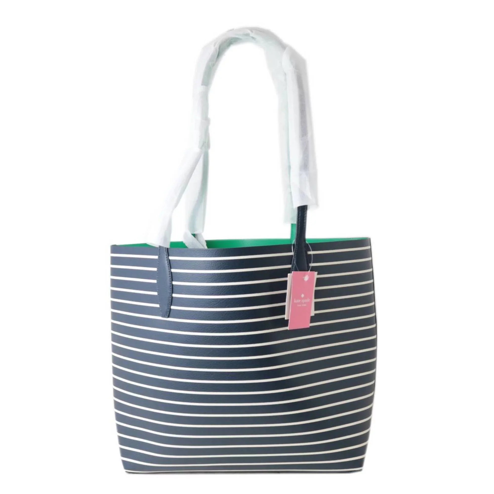 New Tote WKR00612 Reversible Pre-Owned / spade kate new (460) Bag (Good) Arch York Kate Spade Surprise Striped Large york