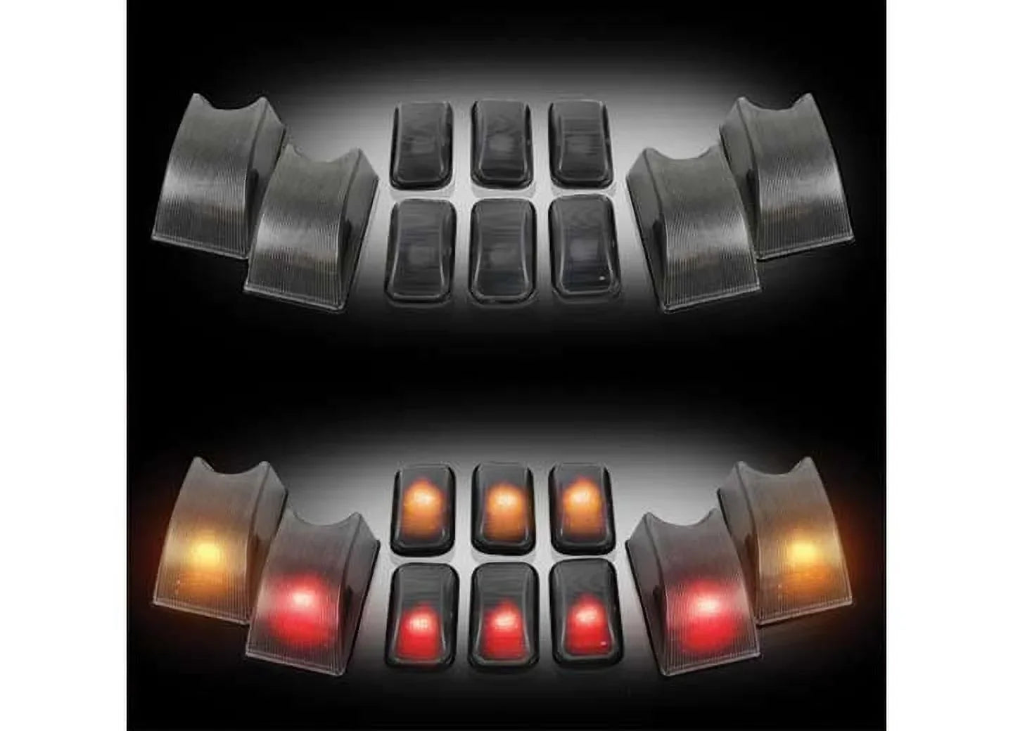 Lights Hummer H2 Cab 264160Bk Am / Smoked 2006 Recon 2002 (10 General Piece Roof