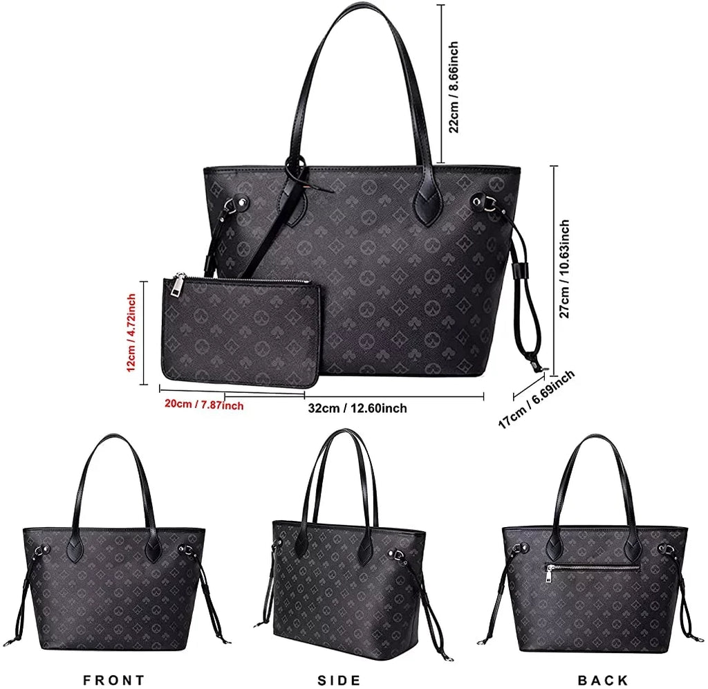 BUTIED Tote Checkered Bag Women For Shoulder