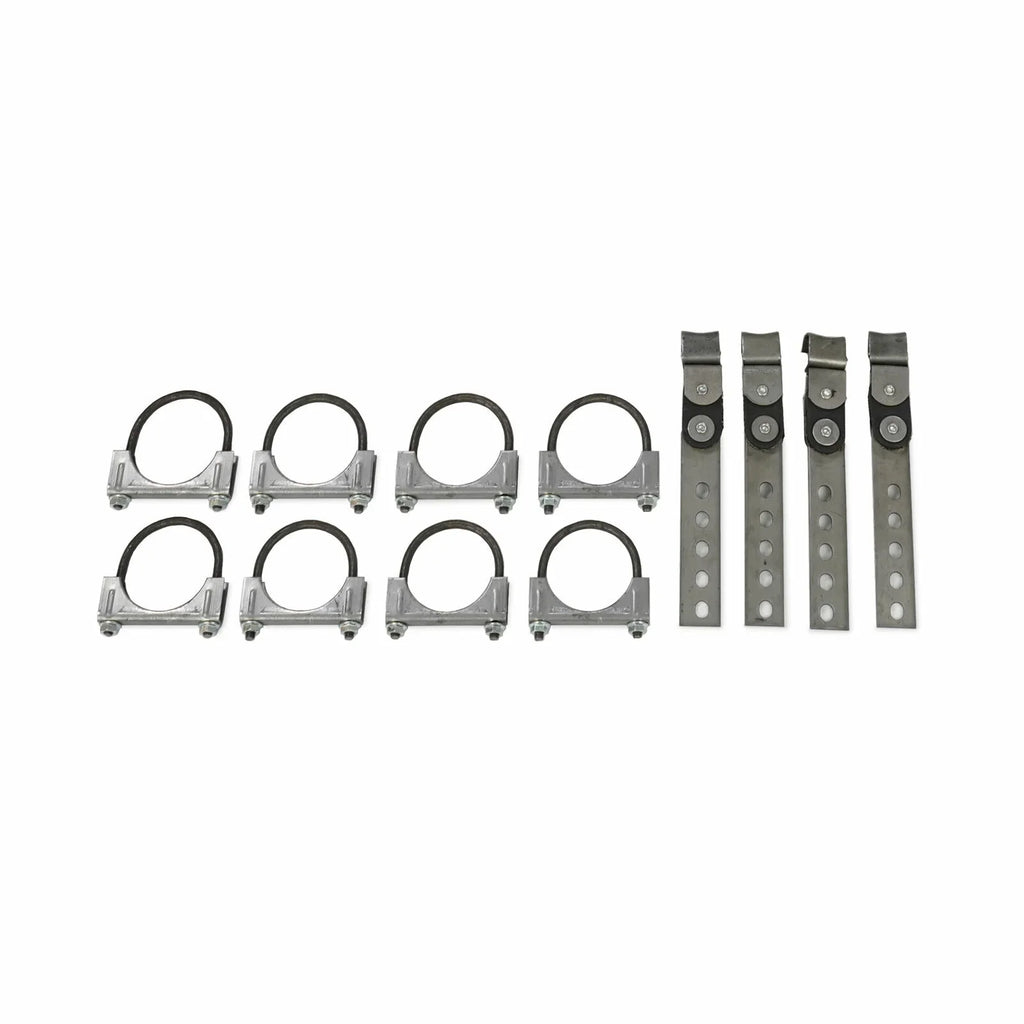 62-74 Car 2.5" Exhaust Dual Rear Flowmaster Body Mopar Kit Exit BW Super 10 B