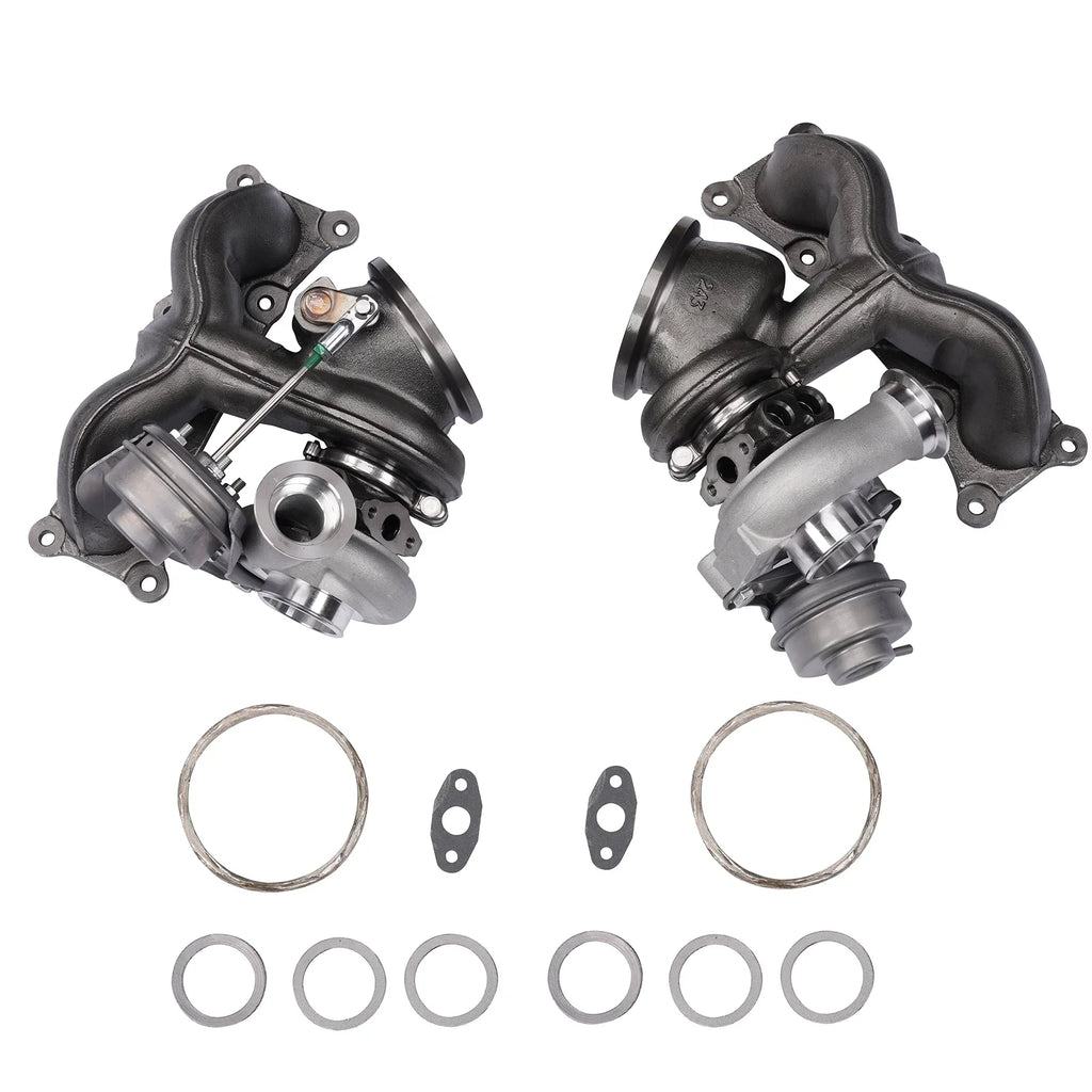 TD04L E93 Upgrade 11654555418 Pair 2007-2010 335i E91 3.0L for 335xi N54 E90 17T 4913107031 11654555419 4913107041 E92 Turbocharger