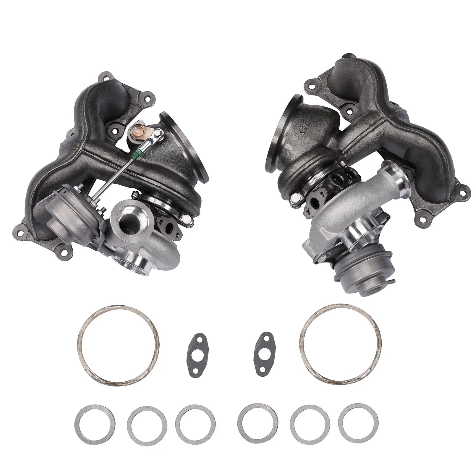 TD04L E93 Upgrade 11654555418 Pair 2007-2010 335i E91 3.0L for 335xi N54 E90 17T 4913107031 11654555419 4913107041 E92 Turbocharger