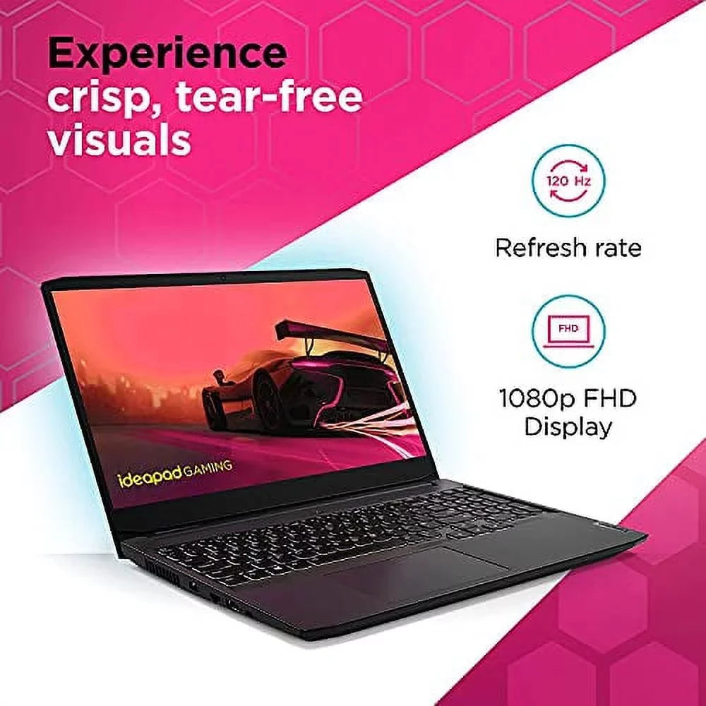 Gaming Newest 3 Lenovo 120Hz 2022 GeForce SSD, FHD i7-10700), Ryzen Display, Backlit 5600H 11 Windows IPS AMD GTX 1650, 64GB NVIDIA (Beats 2TB Laptop, Keyboard, 5 RAM, IdeaPad 15.6"
