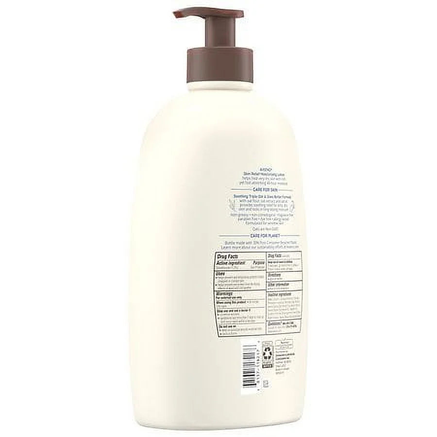 Aveeno for Skin Fragrance-Free 2 Skin Very 33.0 Relief Dry Moisturizing oz Lotion fl Pack of