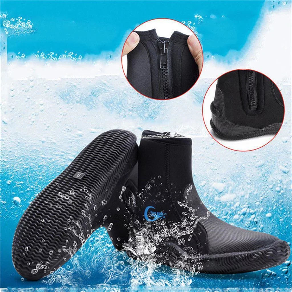 Swim Surfing Winter Diving Kayak Neoprene Wetsuit 5mm skid Scuba