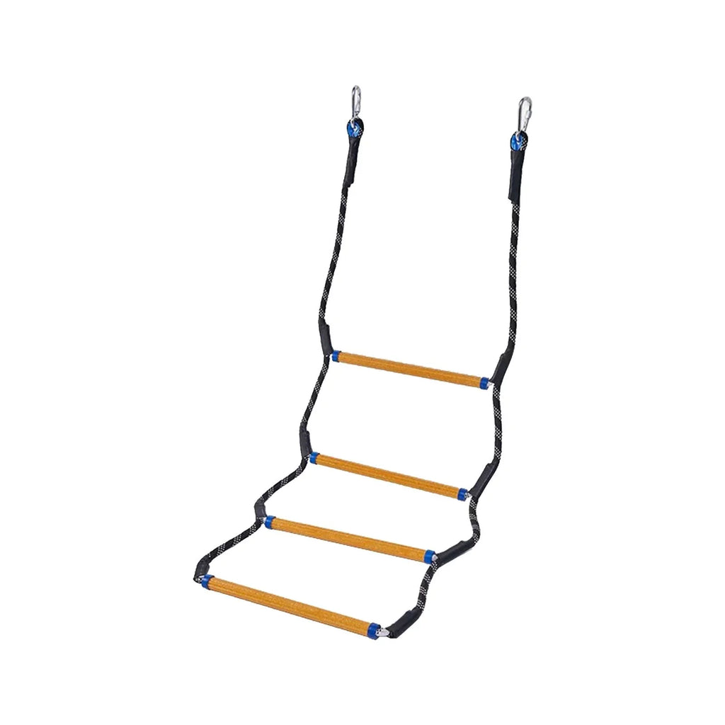 Rope Marine Tier Ladder, Swim Ladder Rope 4 Sailing Boat Boarding Inflatable Ladder, Rope High Strength 4/5 Rope Kayaking Ladder Canoe Steps for Climbing Boat
