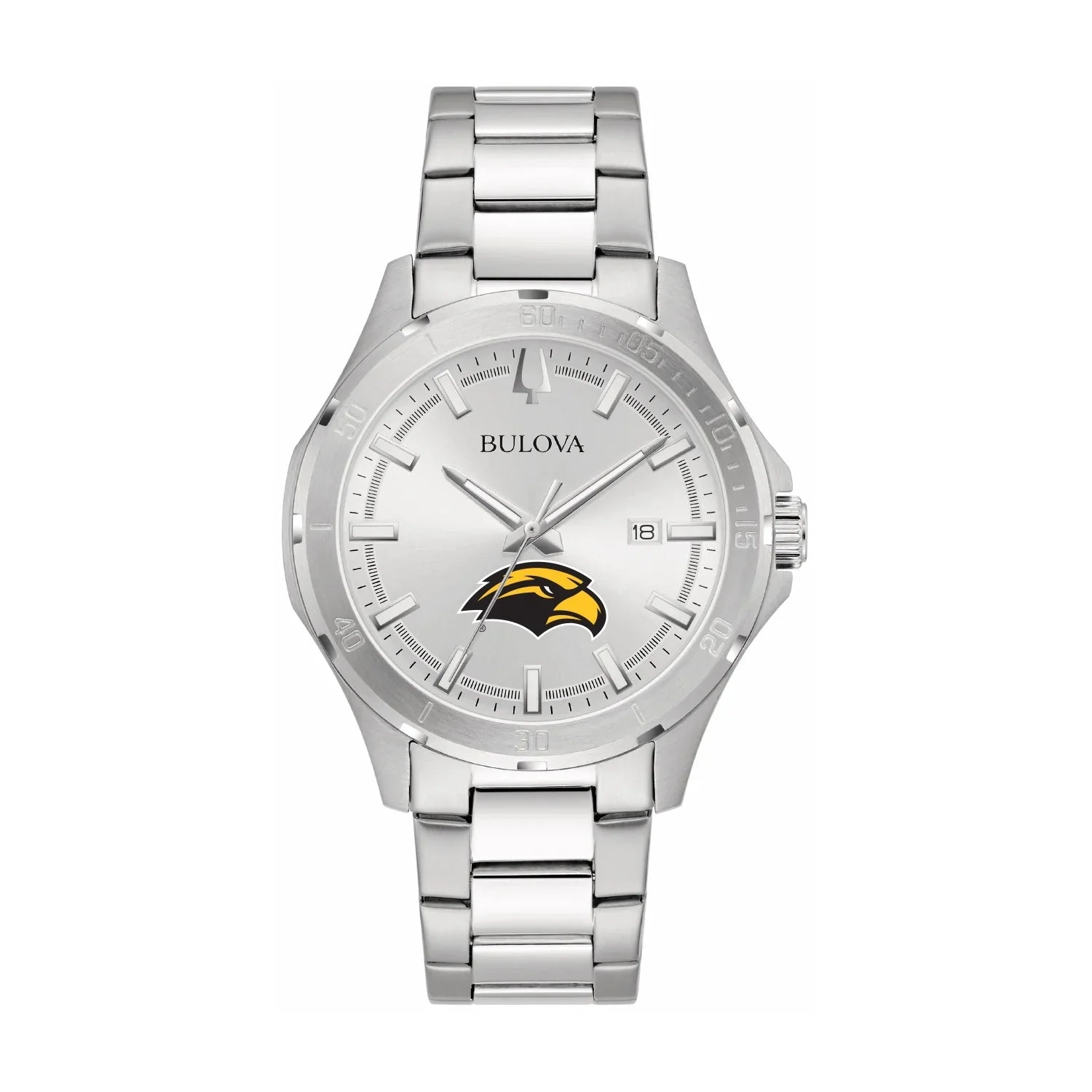 Sport Stainless Golden Steel Eagles Watch Miss Silver Southern Bulova Classic