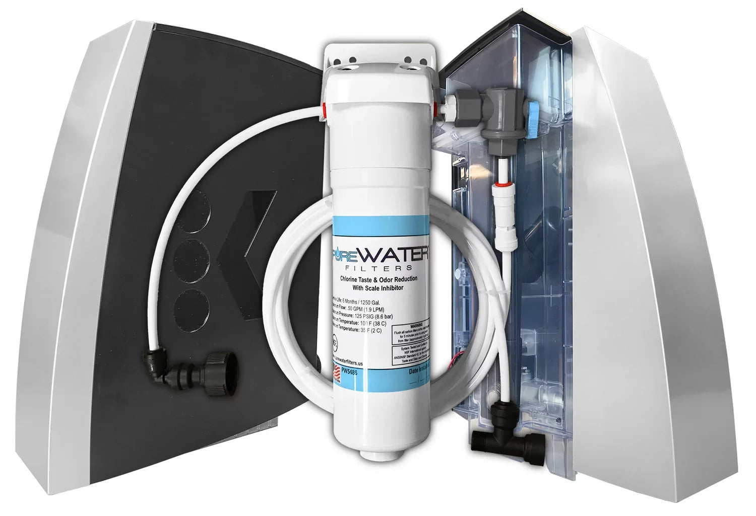 Direct Line liquid and Plumb by K155 B150, K150, Brewers PureWater Kit Keurig Filter B155, Keurig Filters All-in-one for