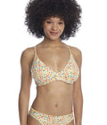 Top, SWIM Meadow Wildflower Bikini SYSTEMS Maya Swim NWOT US 38D, UK 38D,