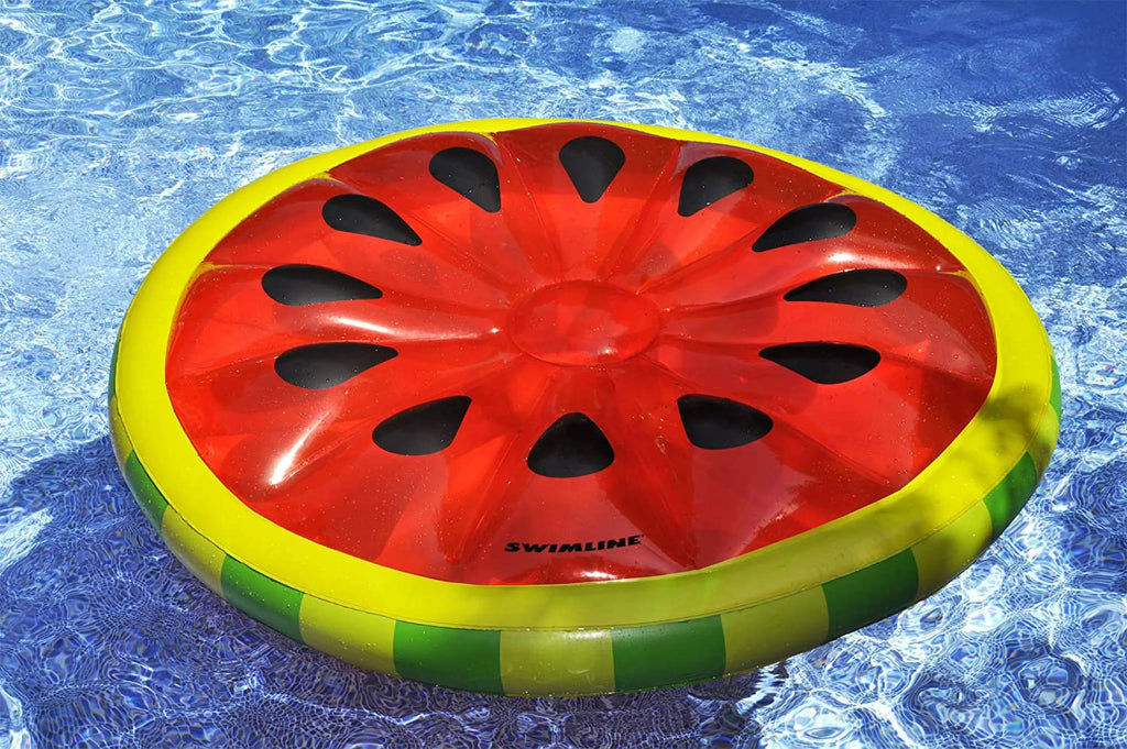 Slice Island Raft Inflatable Watermelon Swimline