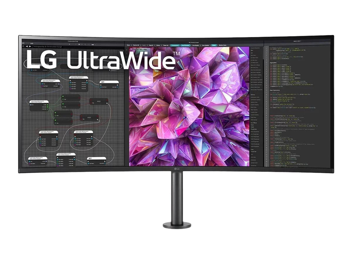 38WQ88C-W UW-QHD+ Screen 21:9 Monitor, LCD Ultrawide LG Class Curved 38"