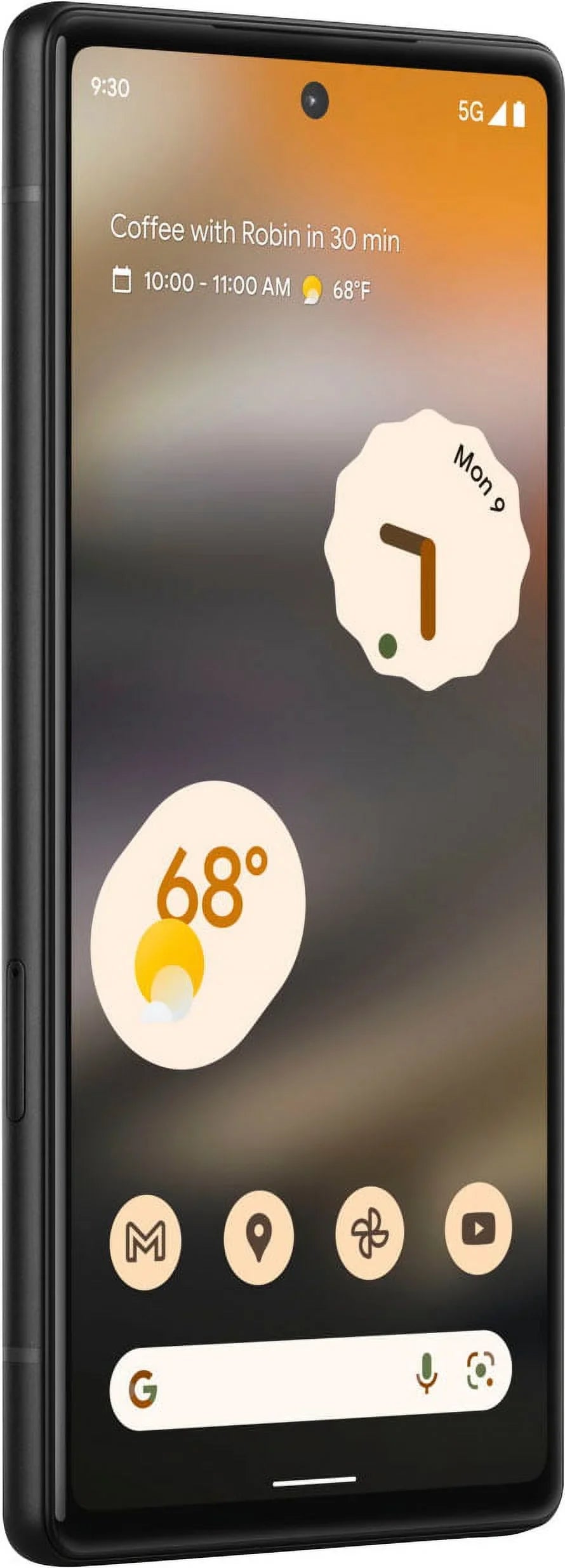 GA02998 Charcoal 6a (Unlocked) Restored Pixel 128GB (Refurbished)