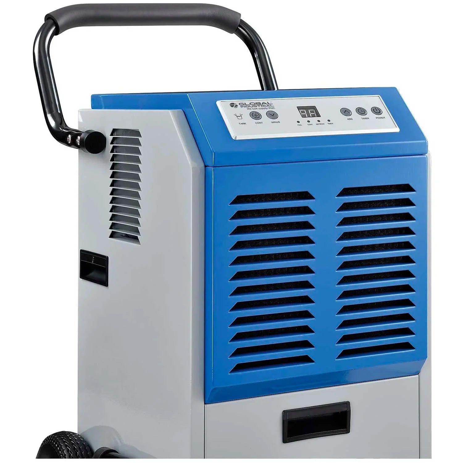 Dehumidifier Blue Industries Grey 246687 Heavy Pints Duty Per Commercial Day, Global 110 &