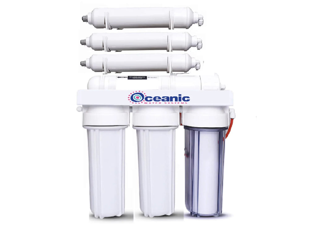 USA 0ppm Deionization GPD REVERSE AQUARIUM RO/DI Stage OSMOSIS 100 System REEF 7