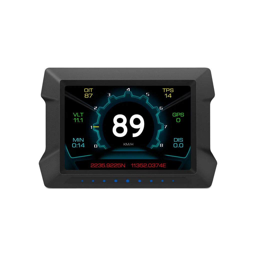 HUD for Overspeed Car Universal Vehicles Driving Digital Computer and Slope Multi-Functions Diagnostic Computer All Speedometer P22 Meter OBDⅡ Gauge, Trip Car