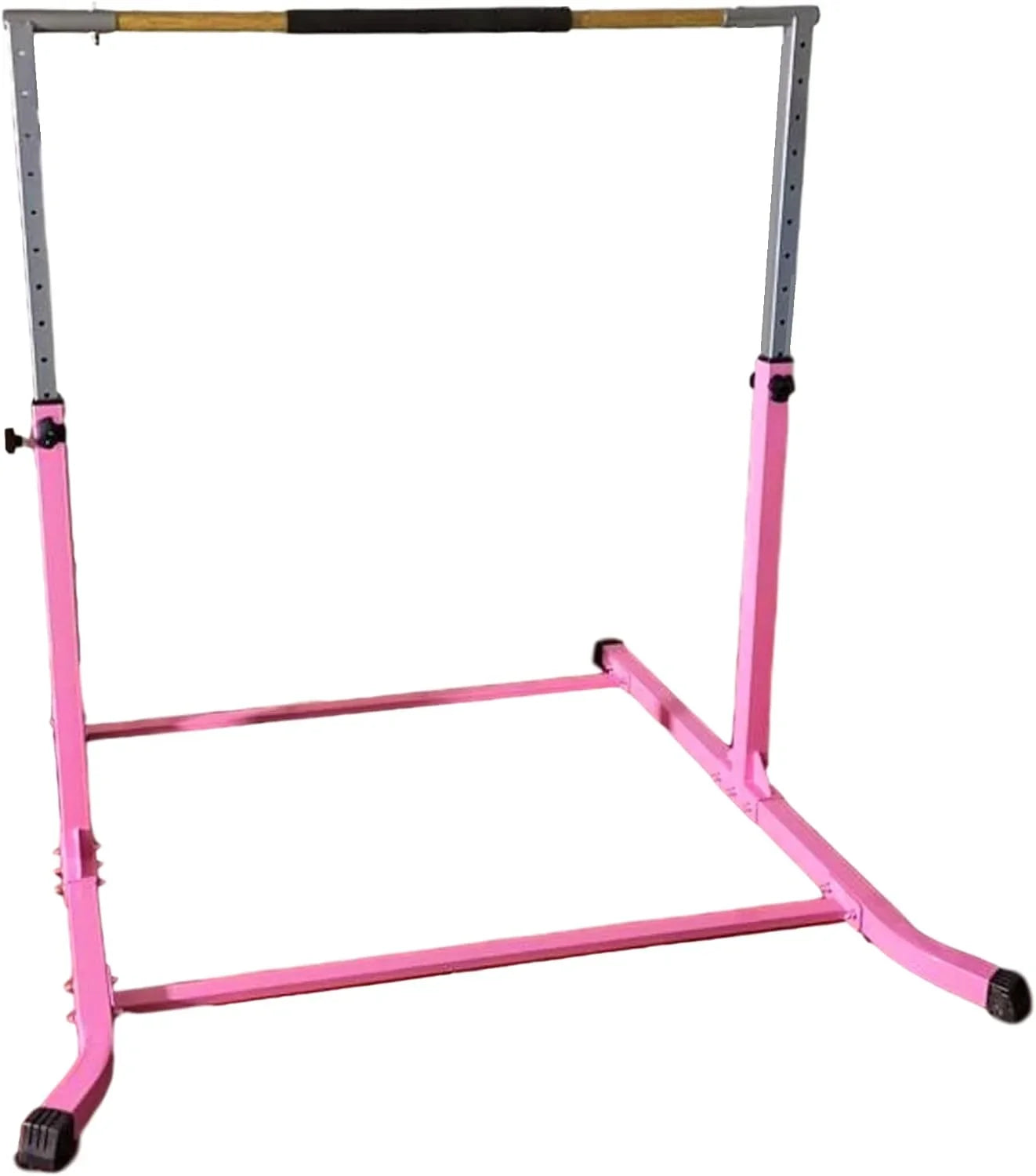 Pink Gymnastics with for Foam Ideal Expandable Bar Training Kip Free - Pad