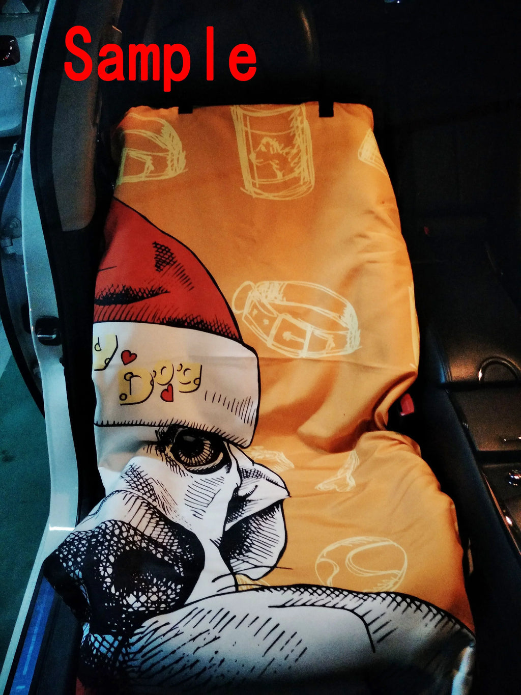 Dog Mat inches Cover GCKG Car and Giraffe Trucks SUV Mat Cargo Seat Cars Print Hammock Mat Car Pet For Seat Trunk 54x60