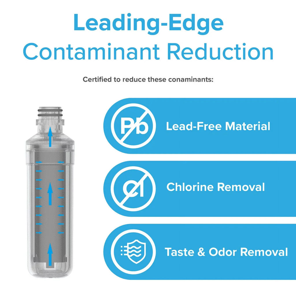 Filter Replacement Brio LT1000PCS, 6046A LT1000PC, LT-1000PC, LGLT1000P, With ADQ74793501 liquid Compatible Refrigerator