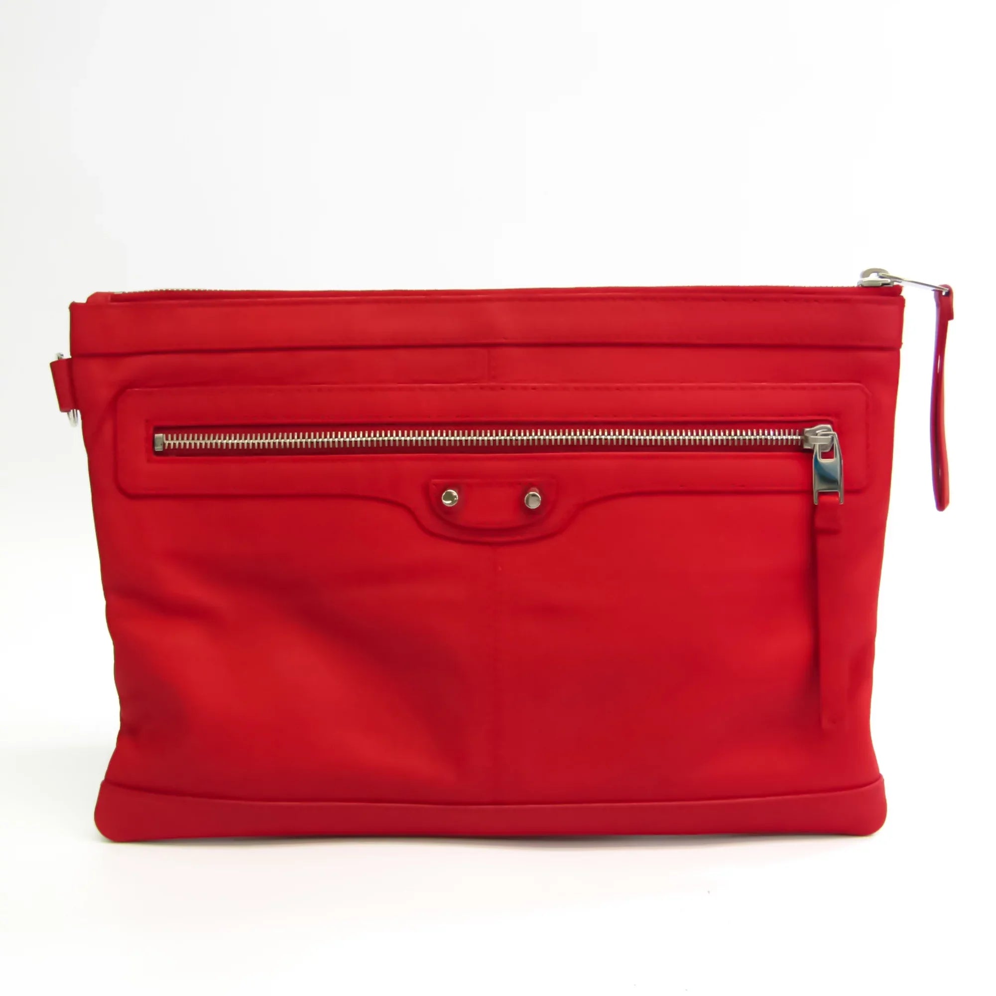 (Good) Women's Red Clutch Pre-Owned Bag Color Balenciaga 273022 Leather