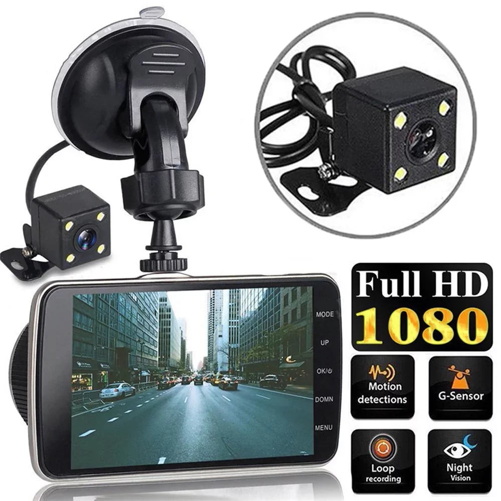 Camera Dash Dashboard and Night Dual Wide with Cam Dash Front Mabozo Camera Rear,Driving Recorder 170° HD Vision Backup Angle Cam Full