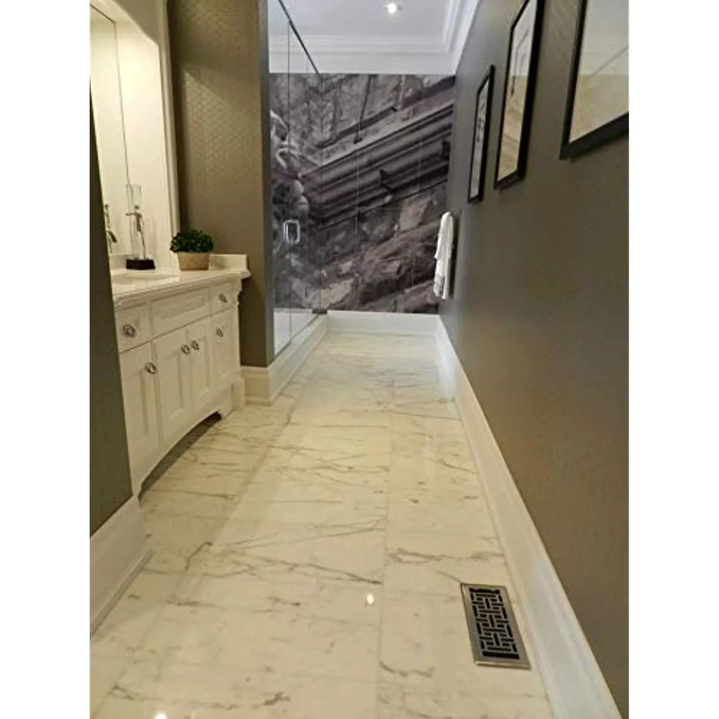 Brushed Nickel Decor 2x12, Grates Register, Floor ADH212-NKL