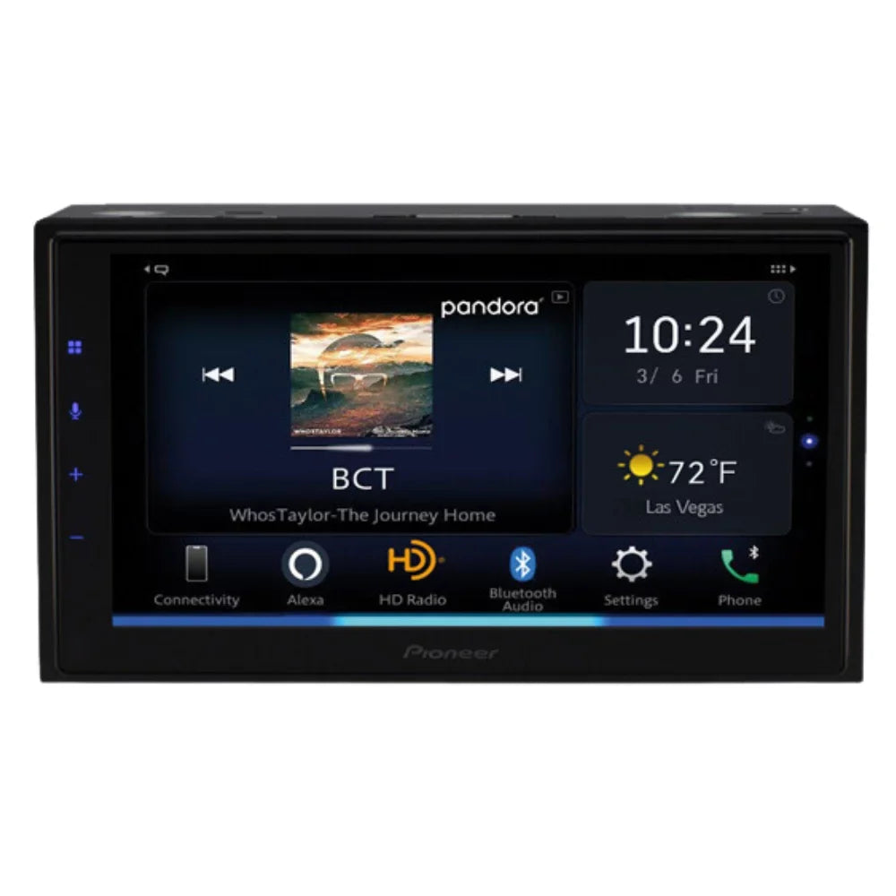 w/ Bluetooth Pioneer Backup 6.8" Multimedia DMH-W4660NEX Camera Receiver New &