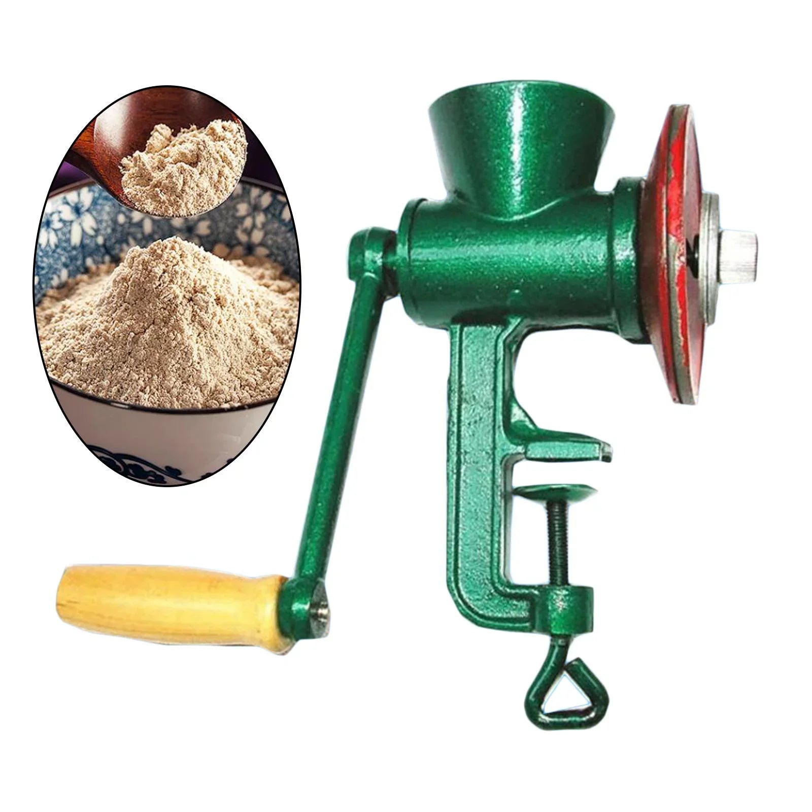 Bean Mill Manual Mill Pepper Peanut Grinder Barley Crusher Coarseness Coffee Grinder Wheat Adjustable