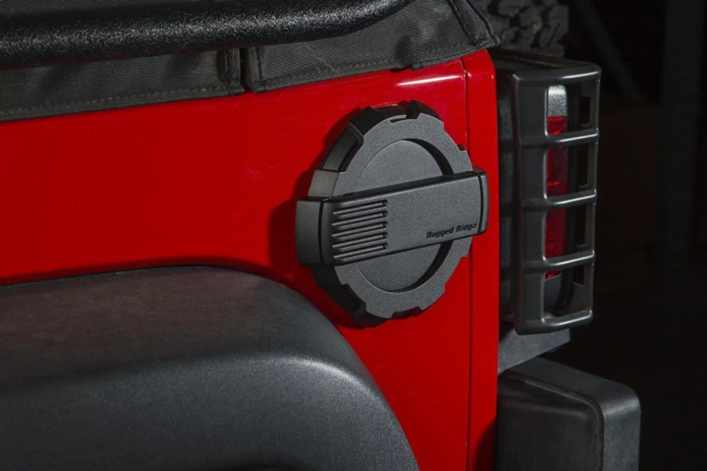 by Gas Wrangler Jeep | RealTruck 2007-2018 Elite Wrangler Unlimited Rugged with Select: Black; 2008, 11425.12 Ridge Cap 2015-2018 Jeep Non-Lock, Door, Compatible JK